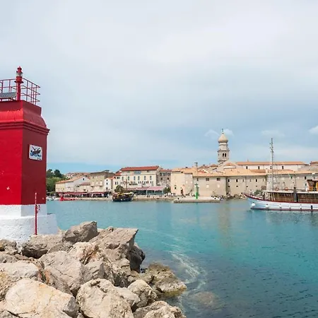 Apartament Mit Blick Auf Und Grossem Balkon Krk Town